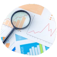 Grafici raffiguranti monitoraggio dei dati